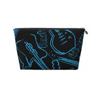 Guitarras de Rock, Bolsa de artículos de tocador Bolsa de Maquillaje Bolsa de cosméticos Bolsa de artículos de tocador de Viaje portátil