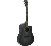 GUITARRAS ELECTROACUSTICAS. OQAN Guitarra electroacustica de 6 cuerdas QGA-101 BKCE (PREAMP).