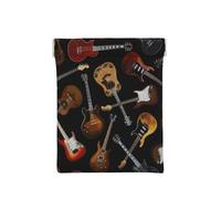 Guitarras Negras, Squeeze Top Wallet Bolsa de Almacenamiento para Mujer Monedero pequeño Bolsa de Cambio