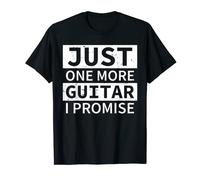 Guitarras Solo una guitarra más Prometo Regalo para los amantes de la guitarra Camiseta