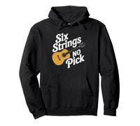 Guitarrista Acustico Fingerstyle Guitarra Acustica Punteo Sudadera con Capucha