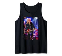 Guitarrista Brian May Queen & Adam Lambert por Dick Barnatt Camiseta sin Mangas