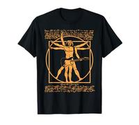 Guitarrista del Hombre de Vitruvio - Guitarra Da Vinci Camiseta