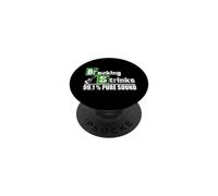 Guitarrista Divertido Guitarrista Rompiendo Cuerdas PopSockets PopGrip Adhesivo