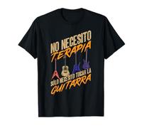Guitarrista Divertido Música Sólo Necesito Tocar La Guitarra Camiseta