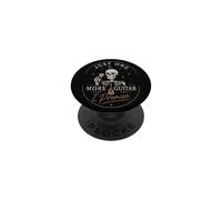 Guitarrista Esqueleto Músico Humor M PopSockets PopGrip Adhesivo