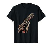 Guitarrista Mano En Diapasón Eléctrico Rock Blues Camiseta