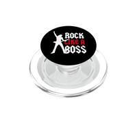 Guitarrista Principal Rítmico Banda De Rock Like A Boss PopSockets PopGrip para MagSafe