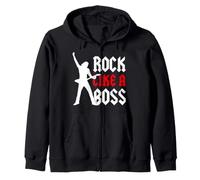 Guitarrista Principal Rítmico Banda De Rock Like A Boss Sudadera con Capucha