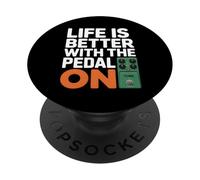 Guitarristas Guitarra Gear y Pedal de Efectos Coleccionistas Overdrive PopSockets PopGrip Adhesivo