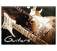 GUITARS Vintage Style (Wall Calendar 2026 DIN A4 landscape), CALVENDO 12 Month Wall Calendar: Vintage photos of electric guitars and electric basses