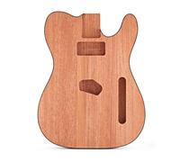 Guitarworks Solo-Cutaway Electric Guitar Body Mahogany with Binding