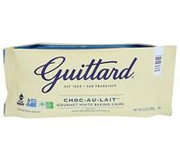 Guittard Choc-Au-Lait Chocolate Chips - Chocolate Blanco de San Francisco, 340 g - Cremoso & Aromático con Vainilla Natural - Perfecto para Repostería, Chocolate Caliente & Postres