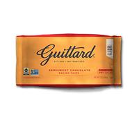Guittard Semi Sweet Chocolate Chips - Gotas de Chocolate Negro de de San Francisco, 340 g - Perfectas para Repostería, Chocolate Caliente, Postres - Sabor Intenso con un Toque de Vainilla