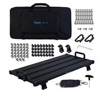 GUITTO GPB-03 - Pedalera de guitarra sin correa de aleación de aluminio con bolsa de transporte sin residuos (GPB-03 grande)