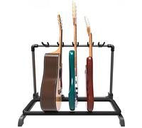 GUITTO Soporte Plegable Universal para Guitarras, Bajo y Guitarra Acústica - 5 Soportes GGS-07