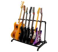 GUITTO Soporte Universal Plegable y Portátil para Guitarra, Bajo, Guitarra Acústica - 7 Soportes GGS-11