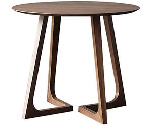 GUIXAN Mesa Auxiliar pequeña de Madera Maciza, mesas auxiliares Redondas para sofá, Mesa de Centro, mesita de Noche del Norte de Europa, Creativa para Sala de Estar, Dormitorio, balcón, m