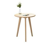 GUIXAN Mesa Redonda de Madera, Mesa Auxiliar Multiusos para sofá, Escritorio Redondo Moderno, Mesa Auxiliar Redonda, Mesa de Centro Decorada para Sala de Estar, Oficina, Dormitorio (tamañ