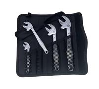 Guiyint Juego de llaves autoajustables: kit de llaves de ajuste rápido con mandíbula suave, repuesto para Wera Joker serie 6004, alternativa al juego de llaves ajustables para mecánica y bricolaje