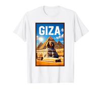 Guiza Camiseta gráfica económica, Hombre, Blanco, S