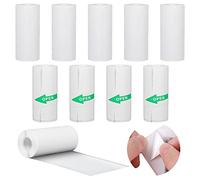 GuKKK 10 Rollos Papeles de Impresora Térmica Mini de Papel de Impresión, Pegatina Imprimible Autoadhesiva, Compatible con Todas Las Mini Impresoras Térmicas, Recarga de Papel de Impresión, 57 x 25 mm