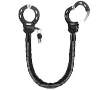 GuKKK Candado Patinete Electrico, 92CM Largo Antirrobo Para Bici,1.5KG Peso Candado Bicicleta Antirrobo con 3 Llaves, Reflectante Cadena Moto para Bicicletas Eléctricas y Scooters