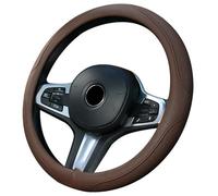 GUKKO Cubierta de Volante para Range Rover Evoque 2019-2024, Funda Volante Antideslizante, Suave Adecuado para Todas Las Estaciones,E Coffee