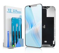 GULEEK Pantalla para iPhone 12 Pro MAX 6,7" LCD de Reemplazo Pantalla Táctil 3D con Digitalizador Montado Kit de Herramientas de Reparación y Vidrio Templado