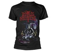 GULEMEI Impaled Nazarene Tol Cormpt Norz Norz Norz Printed Unisex 100% Cotton Short-Sleeve T-Shirts Black L