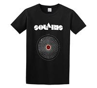 GULEMEI Solaris Andre Tarkovsky Russian Science Fiction Movie Space Unisex 100% Cotton Short-Sleeve T-Shirts Black L