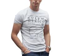 Gulf of Mexico 1672 Historic Map Camiseta De Hombre Blanca Size S