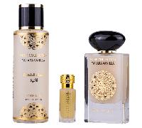 Gulf orchid musk collection tahara vanilla - juego de regalo de 3 piez