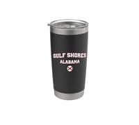 Gulf Shores Alabama (Alabama) Vaso térmico de acero inoxidable de doble pared