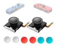 GuliKit Switch JoyCon Joystick de repuesto, TMR Joystick, palanca de mando electromagnética TMR antideriva actualizada para Switch LCD/OLED Joy Con y Switch Lite