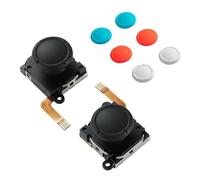 GuliKit Switch Joysticks Replacement, Updated Anti-Drift TMR Electromagnetic Joystick For Switch LCD/OLED/Lite-Joy Con, Analog Thumbstick Upgrade Kit With Multiple Color Stick Caps