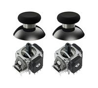 GuliKit TMR Joystick electromagnético, protección contra la deriva, pieza de reparación de repuesto súper suave, larga vida, excelente estabilidad de temperatura, compatible con controlador N-Switch