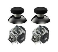 GuliKit TMR - Kit de Repuesto magnético para Mando DualSense de PS5, módulo de reparación electromagnético antideriva con Tapas de Palanca, Requiere Soldadura (no para DualSense Edge)