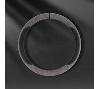 GULIMAXO Funda de Volante de Gamuza para Audi Q2 2016-2020 2021 2022 2023 2024 2025 GA, Perforación Láser Transpirable, Antideslizante para Volante O/D, Compatible con Calefacción Original
