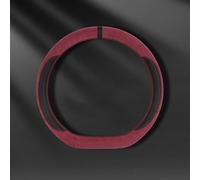 GULIMAXO Funda de Volante de Gamuza para Audi Q2 2016-2020 2021 2022 2023 2024 2025 GA, Perforación Láser Transpirable, Antideslizante para Volante O/D, Compatible con Calefacción Original