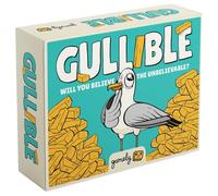 Gullible: El divertido juego de equipo de creatividad, farol y hechos asombrosos. ¿Engañarás a tu familia y amigos o creerás lo increíble? (Gullible - mismo juego, caja más pequeña)