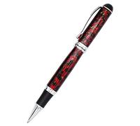 Gullor Acero inoxidable pluma del rodillo X750 oscuro patr¨®n de flores de color rojo