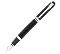 Gullor avanzada pluma ejecutiva 750 brillante negro con plata