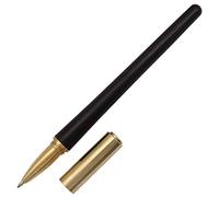 Gullor de tinta líquida Rollerball Pen, Sándalo Pen, Creative Business Gift Pen, Redwood Pen hecha a mano con tapa de latón