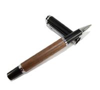 Gullor noble 8802 Brown madera pluma del rodillo con el casquillo negro