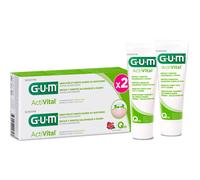 GUM 1ActiVital Gel Dentífrico 2x75 ml