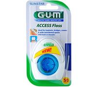 GUM ACCESS Floss para 50 aplicaciones, pack de 6 unidades