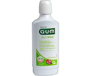 GUM ActiVital Q10 colutorio para encías y dientes saludables frasco 500 ml