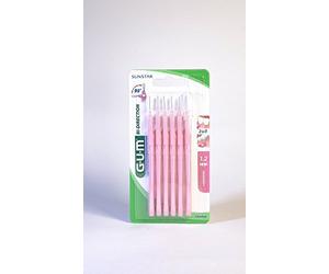 GUM BI-DIRECTION Cepillos interdentales rosa 1,2mm (abeto) 3 x 6 piezas