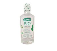 GUM Colutorio GUM BIO fórmula orgánica 500ml [ Menta orgánica] [sin alcohol] [Con Aloe Vera que protege tus encias] [refrescante sabor] [Certificado orgánico y vegano]